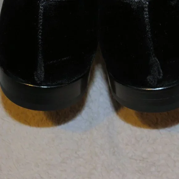 Brooks Brothers Golden Fleece Black Velvet Formal Shoes 10.5  display picture 1